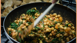 Savory Chickpea and Spinach Curry