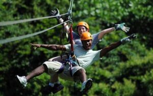 5. Embrace the Untamed Energy of Lagos: Zipline Through Bustling Markets and Soar Above City Sprawl