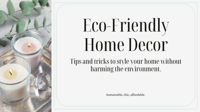 Eco-Friendly Home Decor: Spruce Up Your Space Without Spoiling the Planet