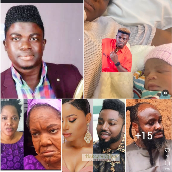 Congratulations are in order for Hakeem Effect the makeup Artist Behind ‘Anikulapo, Jagun Jagun and others as he welcome a bouncing baby boy