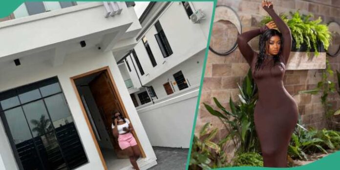 Nollywood Actress Luchy Donalds Celebrates As She Becomes a Lagos Homeowner, Says: “God Did It”
