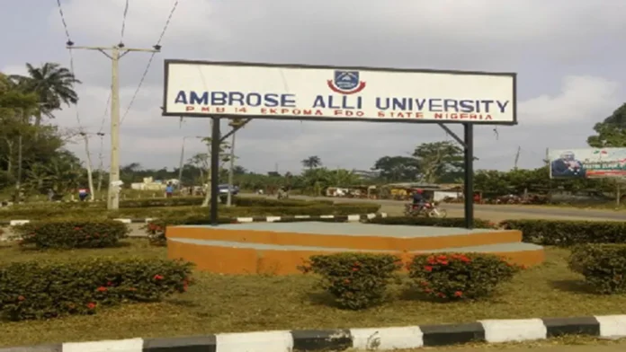 Ambrose Alli University Students Protest Late Registration Fee